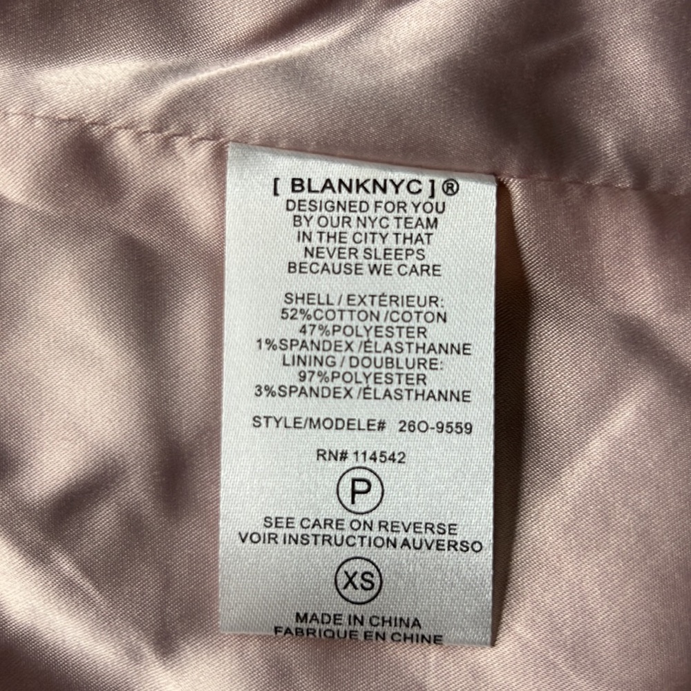 BLANKNYC Pink Floral Embroidered Moto Jacket - Picture 13 of 14